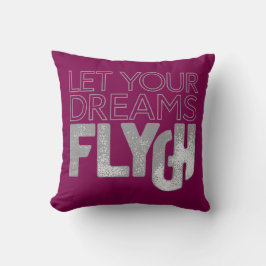 Inspirational Quote Throw Pillow Kussen