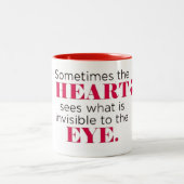 Inspirational Quote Two-Tone Coffee Mug (Centre)