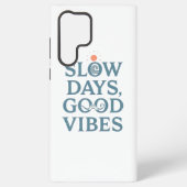 Inspirational Simple Living and Good Vibes Samsung Galaxy Hoesje (Achterkant)