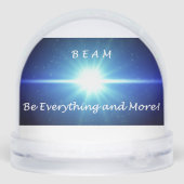 Inspirational Snow Globe Sneeuwbol (Achterkant)