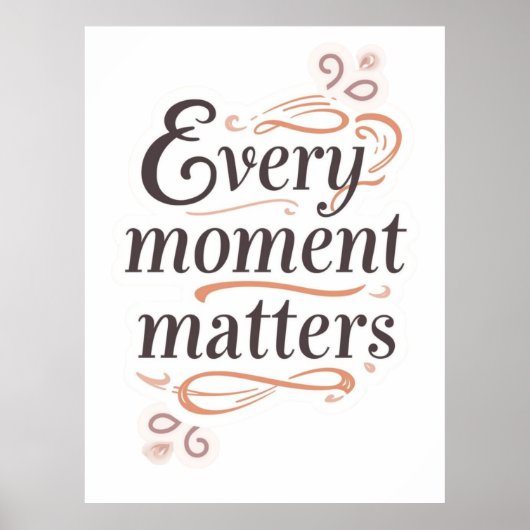 Inspirational typography art poster (Voorkant)