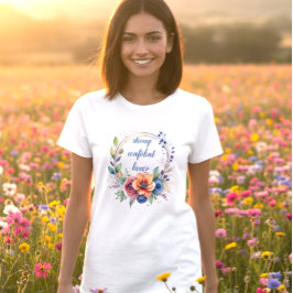 Inspirational White T‑Shirt for Women T-shirt