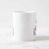 Inspirationnel Jumbo Mug Écrivez le livre que vous (Devant)