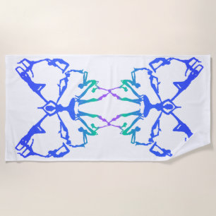 Inspirationnel Yoga Poses Papillon Serviette de pl