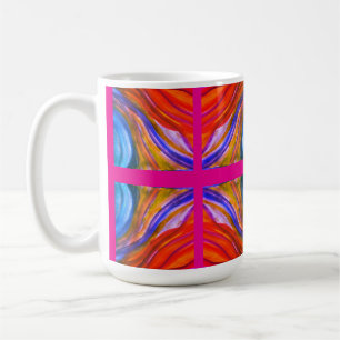 Inspirations du désert rose chaud Café Mug