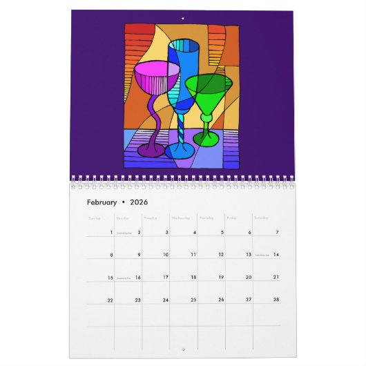 Inspirations En Verre Tiré 2022 Calendrier (Feb 2026)