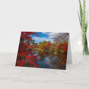 Inspirations naturelles Carte de voeux du pont Jap