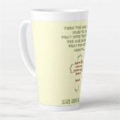 Inspirations Spirituelle Latte Mug (Angle gauche)