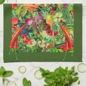 Inspirations végétales Serviettes de cuisine (Plié)