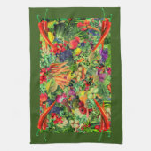 Inspirations végétales Serviettes de cuisine (Vertical)