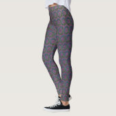 Inspirations violettes déroulées Leggings (Gauche)