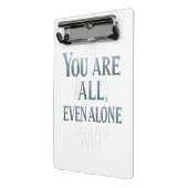 Inspirator voor generaties mini klembord (Angled2)