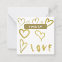 *~ Inspire AP62 Vriendelijkheid goud I LOVE Note K