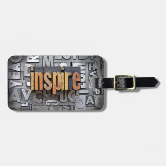 Inspire Bagagelabel (Voorkant horizontaal)