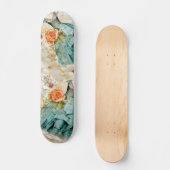 Inspire Blue Dress & Peach Roos Skateboard (Voorkant)