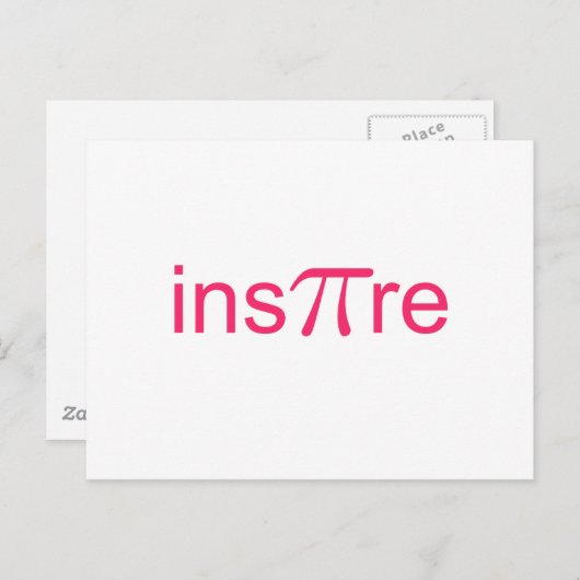 ins'Pi're Briefkaart (Voorkant / Achterkant)