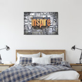 Inspire Canvas Afdruk (Insitu (Slaapkamer))