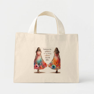 "Inspire & Carry Tas: Waar Mode samenkomt Mini Tote Bag
