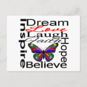 Inspire Collage Briefkaart (Voorkant)