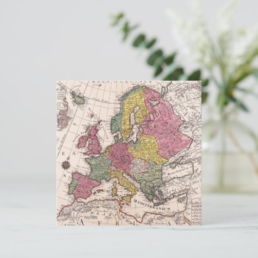 Inspiré de l'ancienne carte antique (9) (Debout devant)