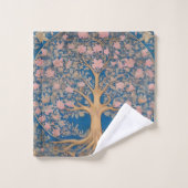 Inspiré de l'Arbre de Vie de William Morris (Gant de toilette)