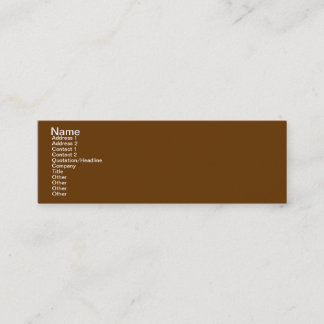 INSPIRE EARTH MINI VISITEKAARTJE