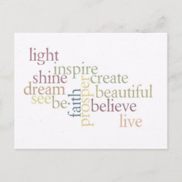 Inspire Faith Briefkaart