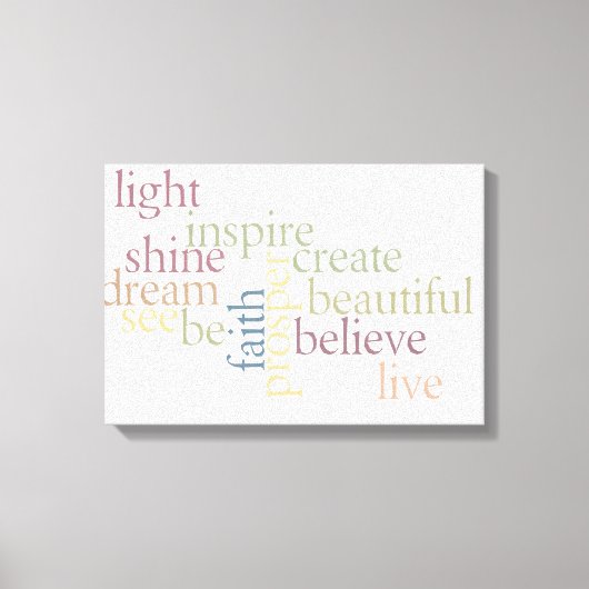 Inspire Faith Canvas Afdruk (Voorkant)