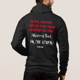 INSPIRE FAITHFUUT WARRIOR QUOTE VOOR HEM / HAAR ZI HOODIE