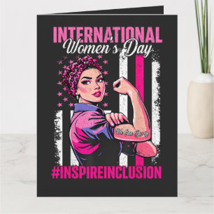 Inspire Inclusie 8 Maart Internationaal Bedankkaart
