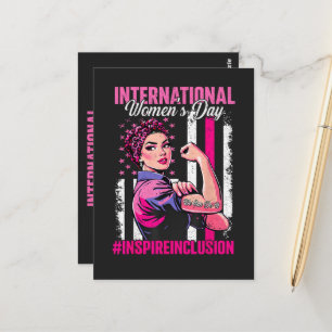 Inspire Inclusie 8 Maart Internationaal Briefkaart