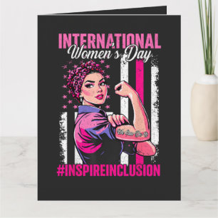Inspire Inclusie 8 Maart Internationaal Kaart