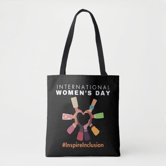 Inspire Inclusion Internationale Vrouwendag Draagtas (Voorkant)