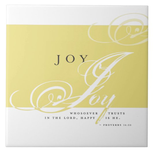 Inspire Joy Tile Tegeltje (Voorkant)