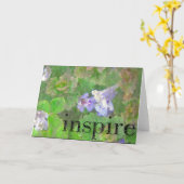 Inspire Kaart (Gele Bloem)
