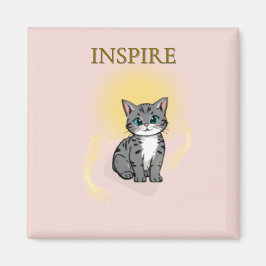 Inspire Kitten Magnet Magneet