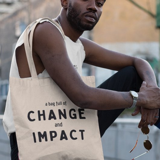 Inspire Motivate Empower Message Canvas tas