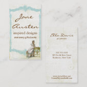 Inspiré par les cartes de visite uniques de Jane (Devant / Derrière)