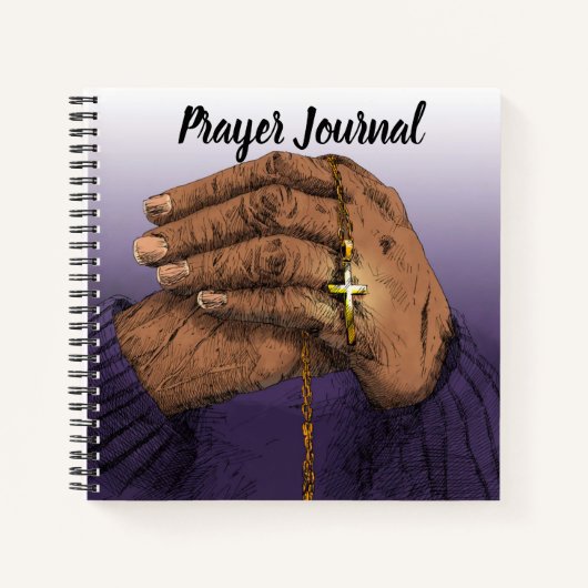 Inspiré Photo Prayer Journal Avec Poème (Devant)