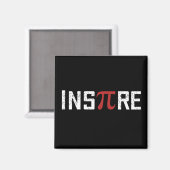 InsPire Pi dag | Vroegtijdige Wiskunde Pi-dag Magneet (Voorkant / Achterkant)