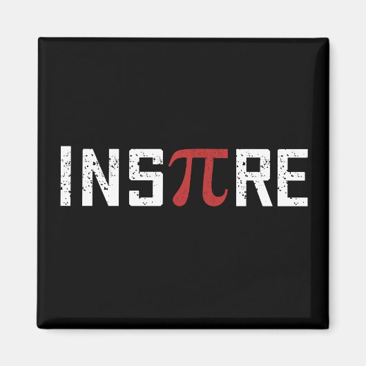 InsPire Pi dag | Vroegtijdige Wiskunde Pi-dag Magneet (Voorkant)