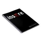 Inspire Pi Day Mathematica Wiskunde Geek Notitieboek (Rechterzijde)