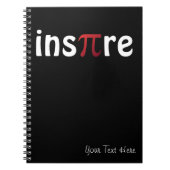 Inspire Pi Day Mathematica Wiskunde Geek Notitieboek (Voorkant)