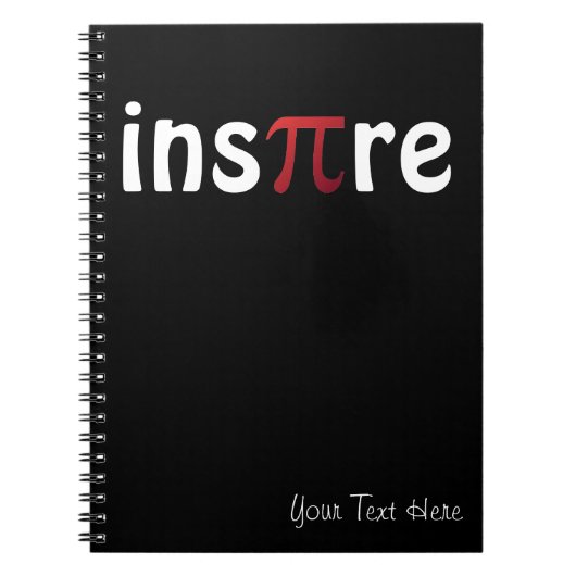 Inspire Pi Day Mathematica Wiskunde Geek Notitieboek (Voorkant)
