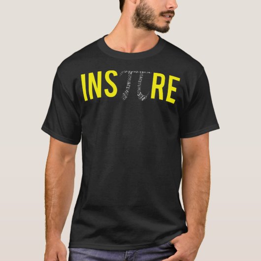 Inspire Pi TShirt 3.14 Maîtrise Pi National Da (Devant)