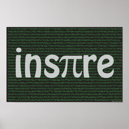 "InsPIre" Poster, 14 x 11" Poster (Voorkant)