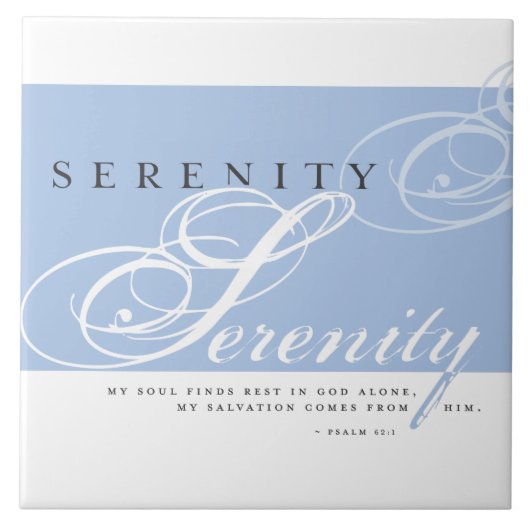 Inspire Serenity Tile Tegeltje (Voorkant)