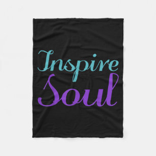 Inspire Soul Preventie Bewustzijn Design Fleece Deken