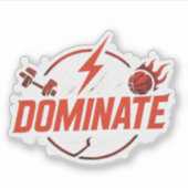 INSPIRE - Sticker sportif motivationnel (Devant)