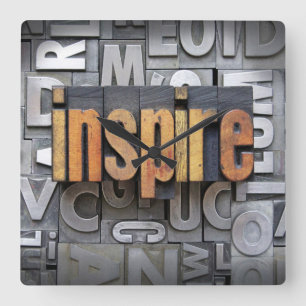Inspire Vierkante Klok
